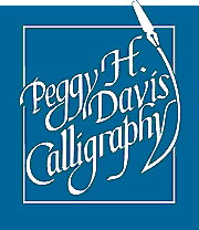 Peggy H. Davis Calligraphy